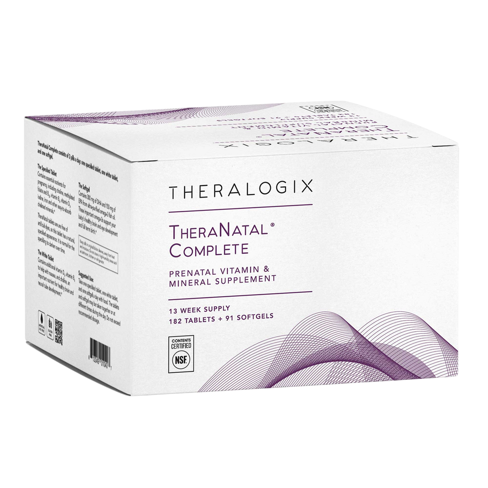 Theralogix TheraNatal® Complete Prenatal Vitamins (91 day supply) – The