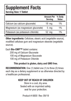 variant:100 tablets