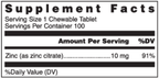 variant:100 Chewables