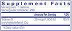 variant:250 capsules