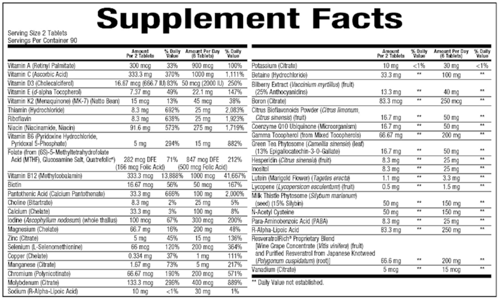 variant:180 tablets