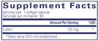 variant:60 Softgels
