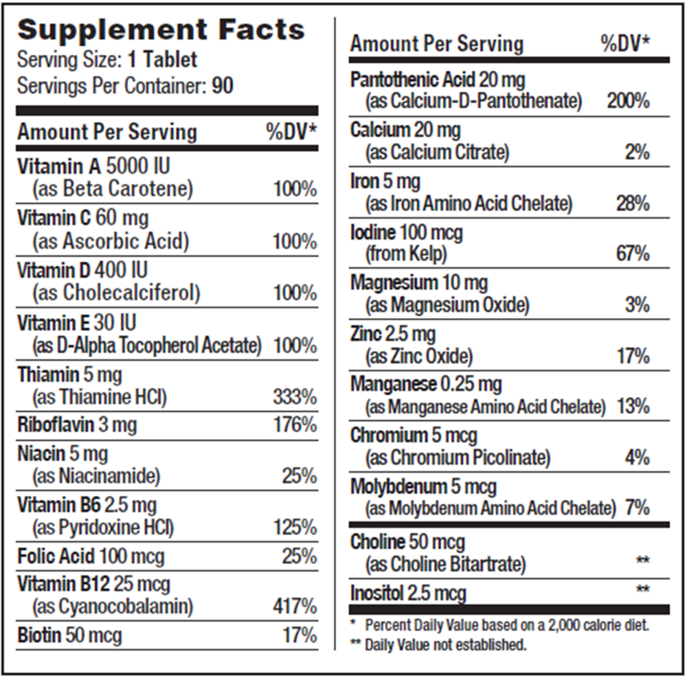 variant:90 Chewable Tablets
