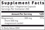 variant:250 capsules
