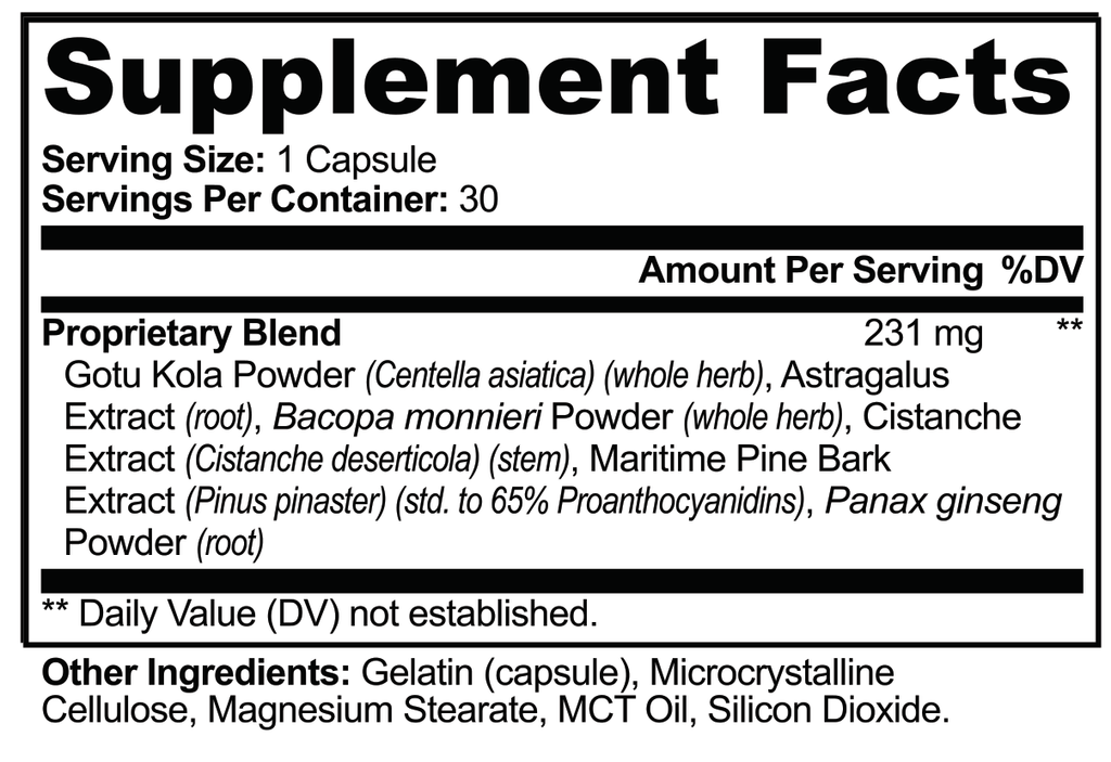 Gotu Kola & Bacopa Clarity Complex